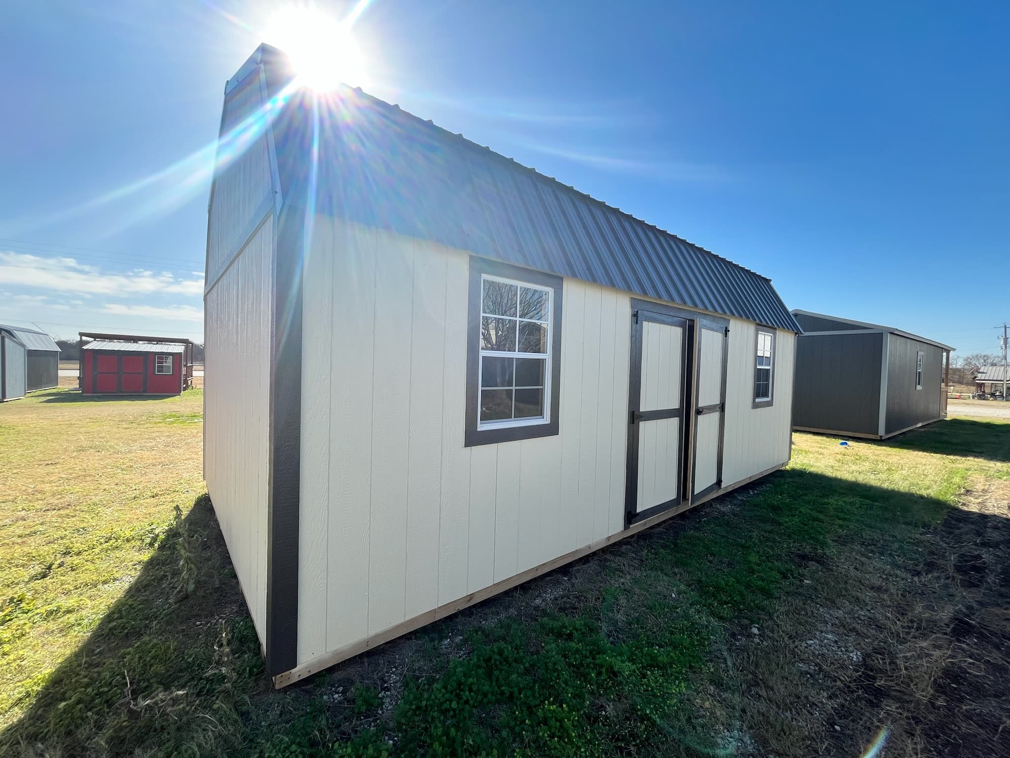 12x24 Side Lofted Barn