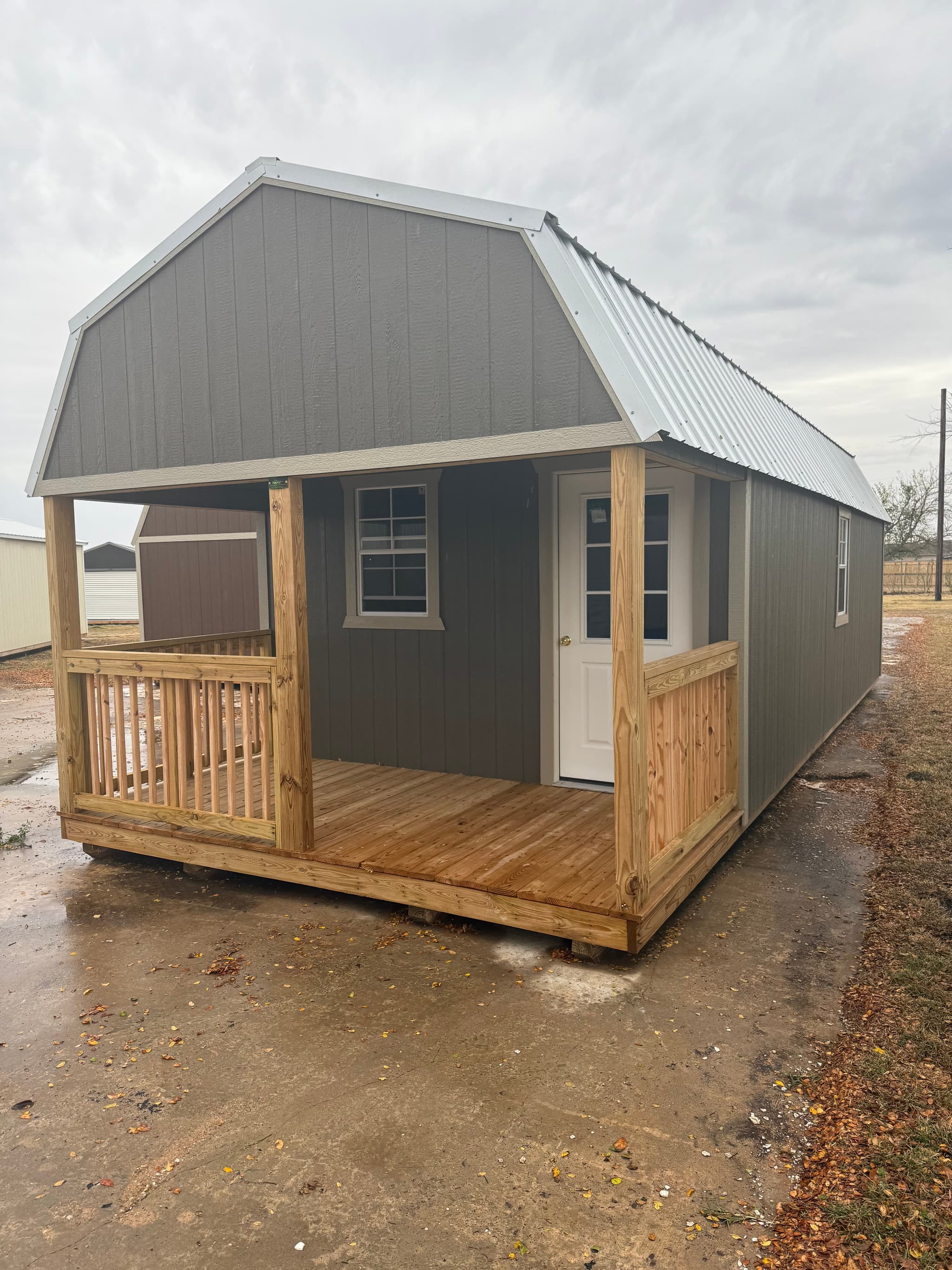 12x32 Lofted Barn Cabin