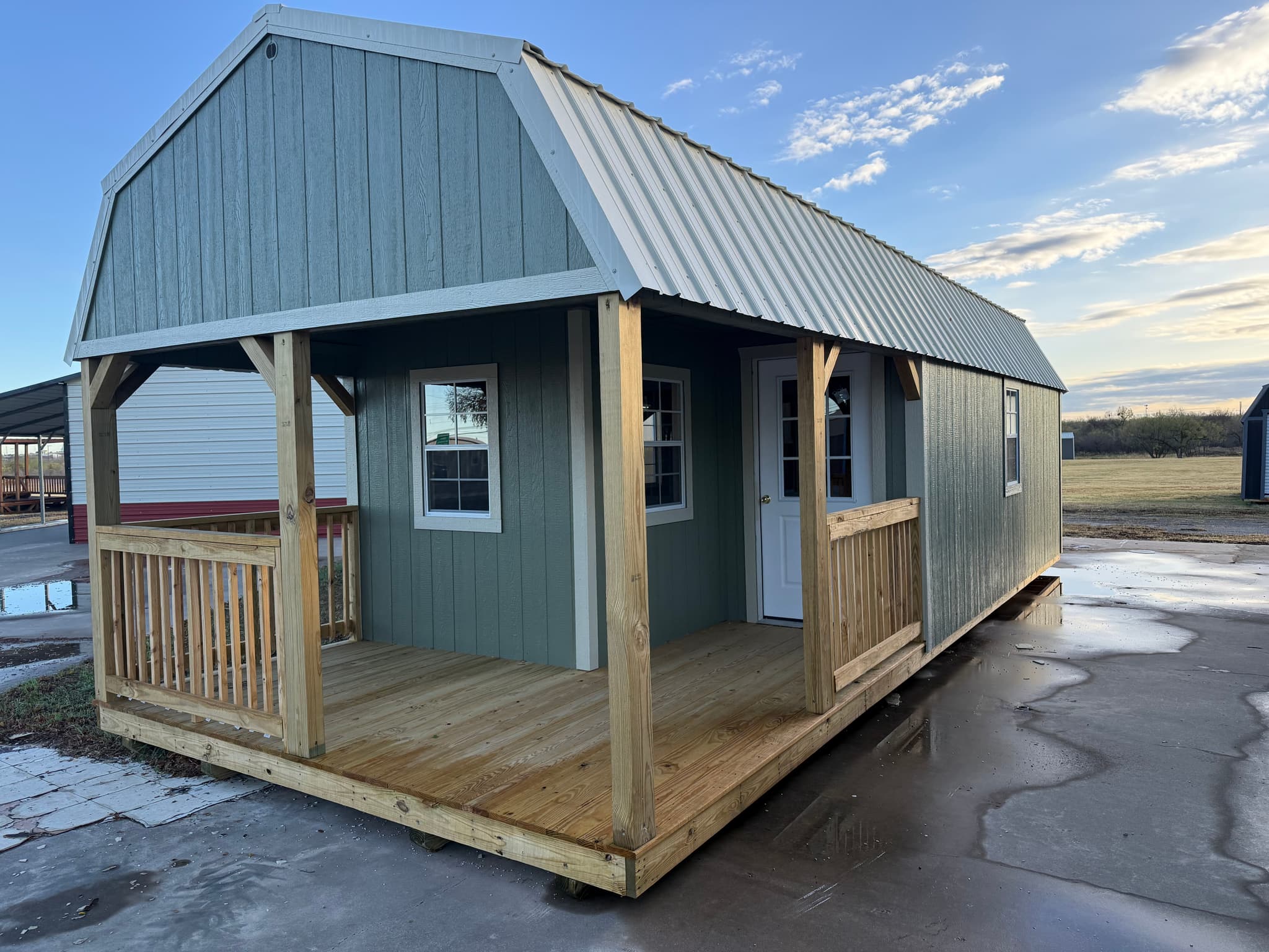 12x32 Premier Lofted Barn Cabin