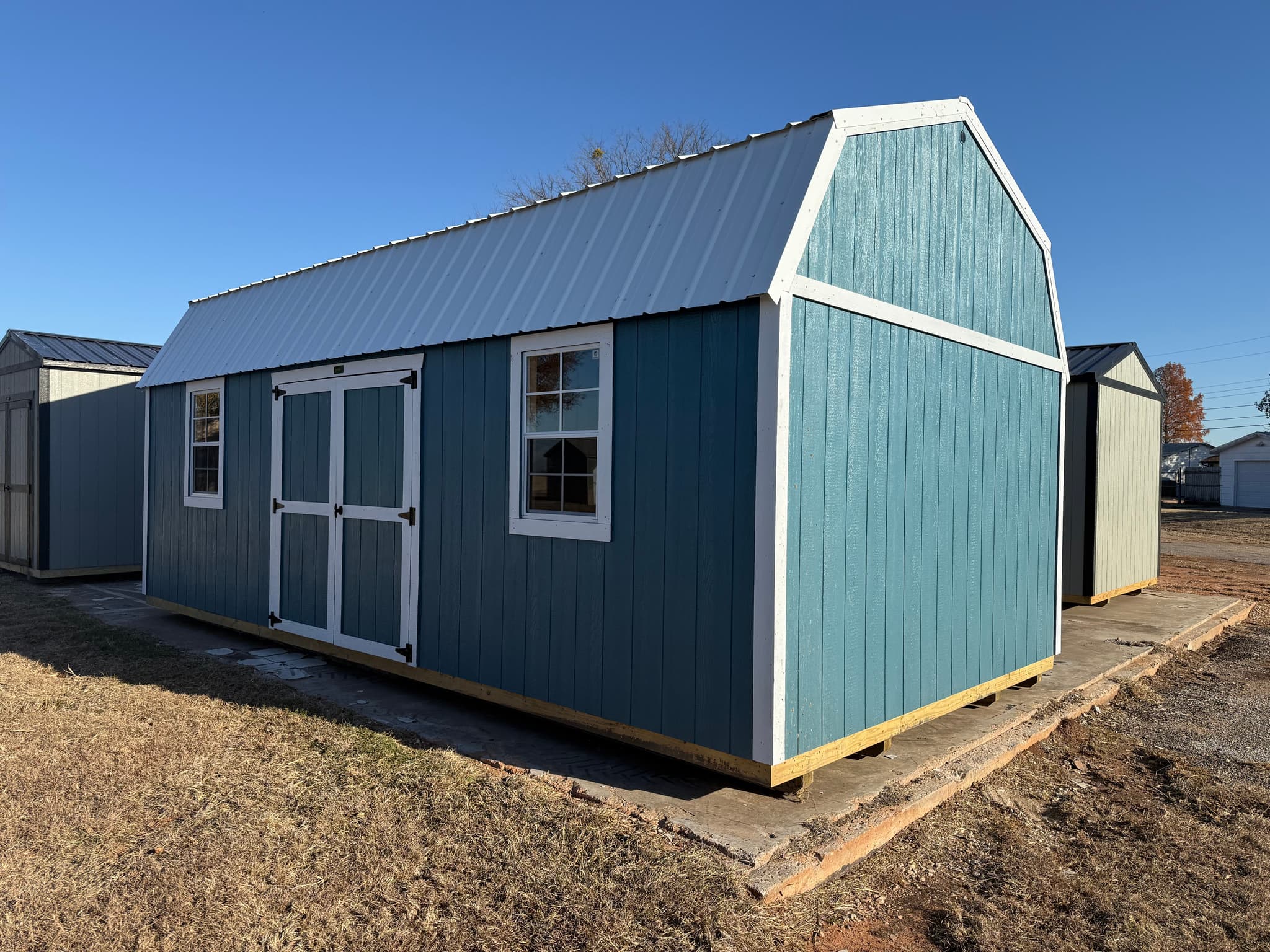 12x24 Side Lofted Barn