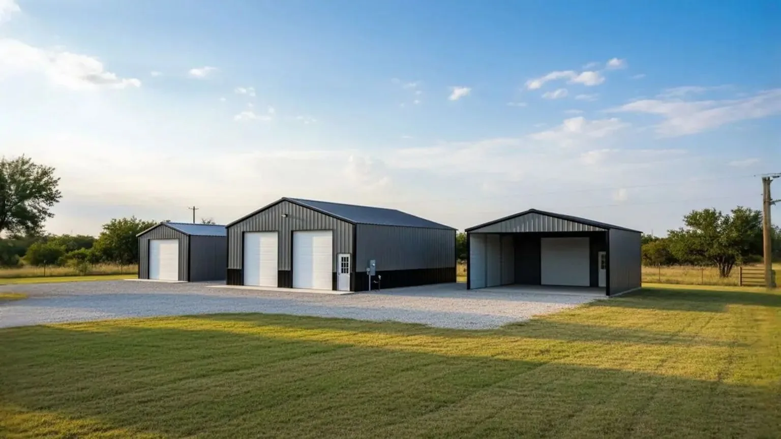 Steel buildings by North Texas Shed & Steel