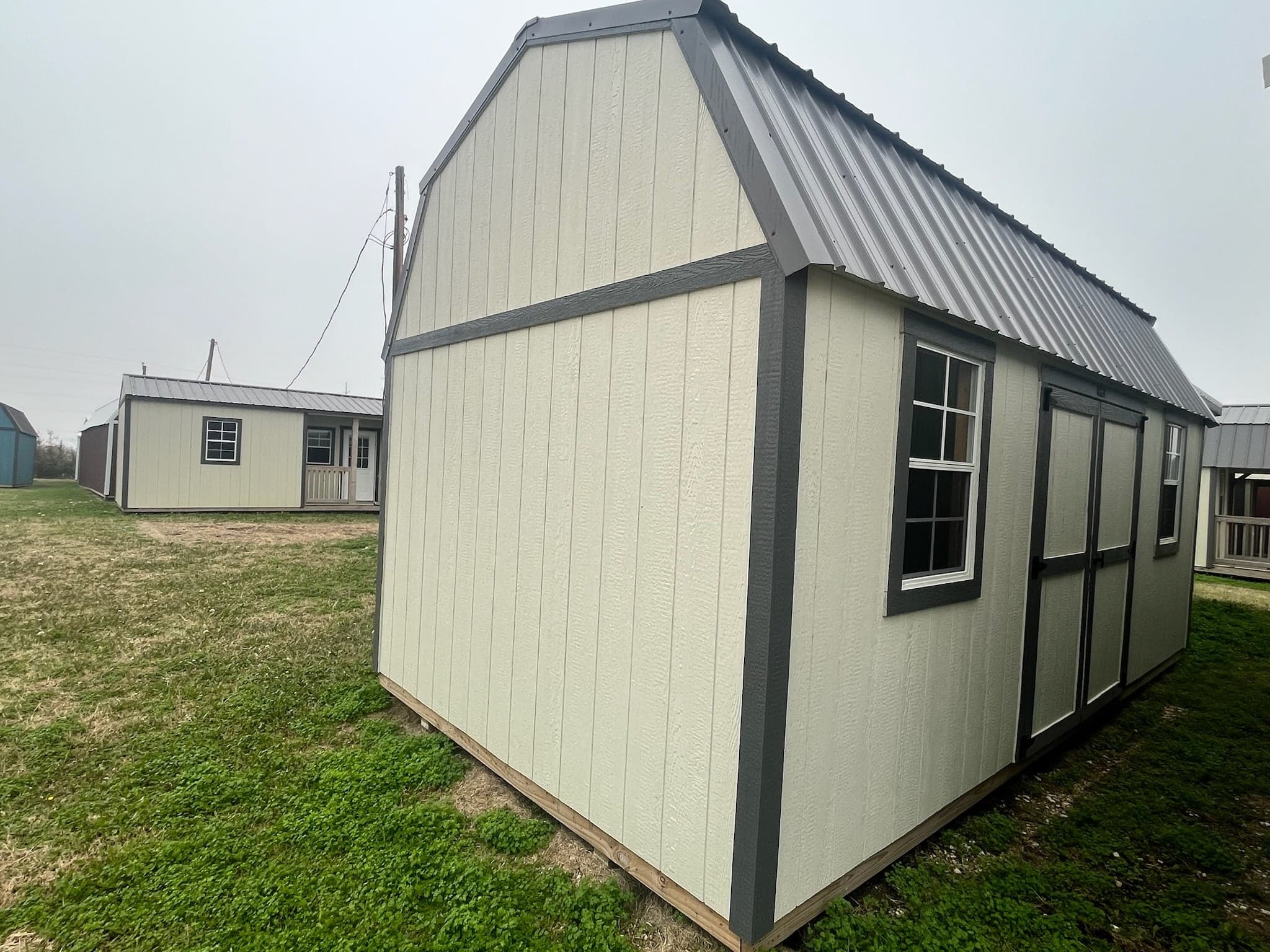 10×20 Portable Shed delivered to Denton area