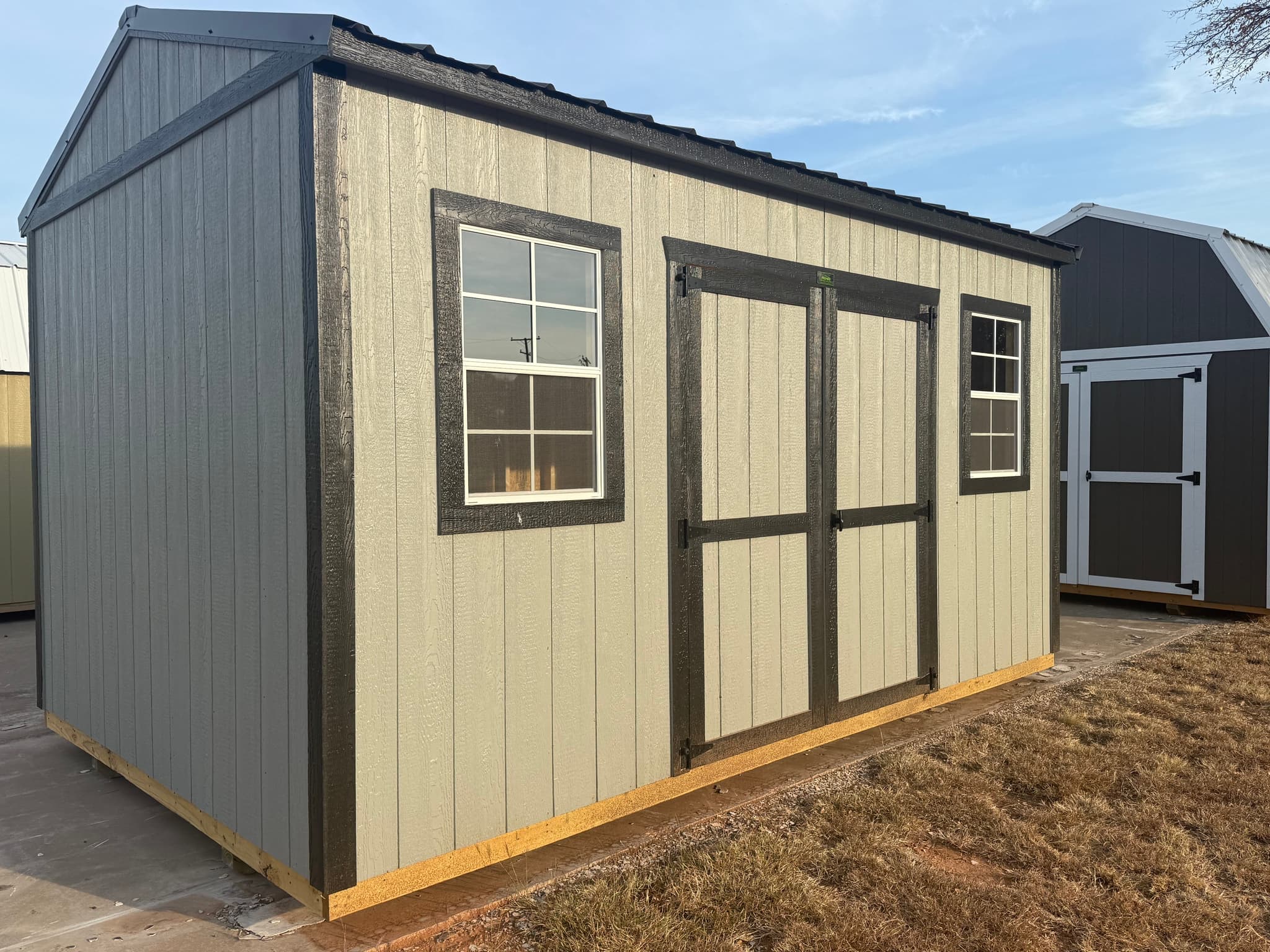 10×16 Portable Shed delivered to Wichita Falls area