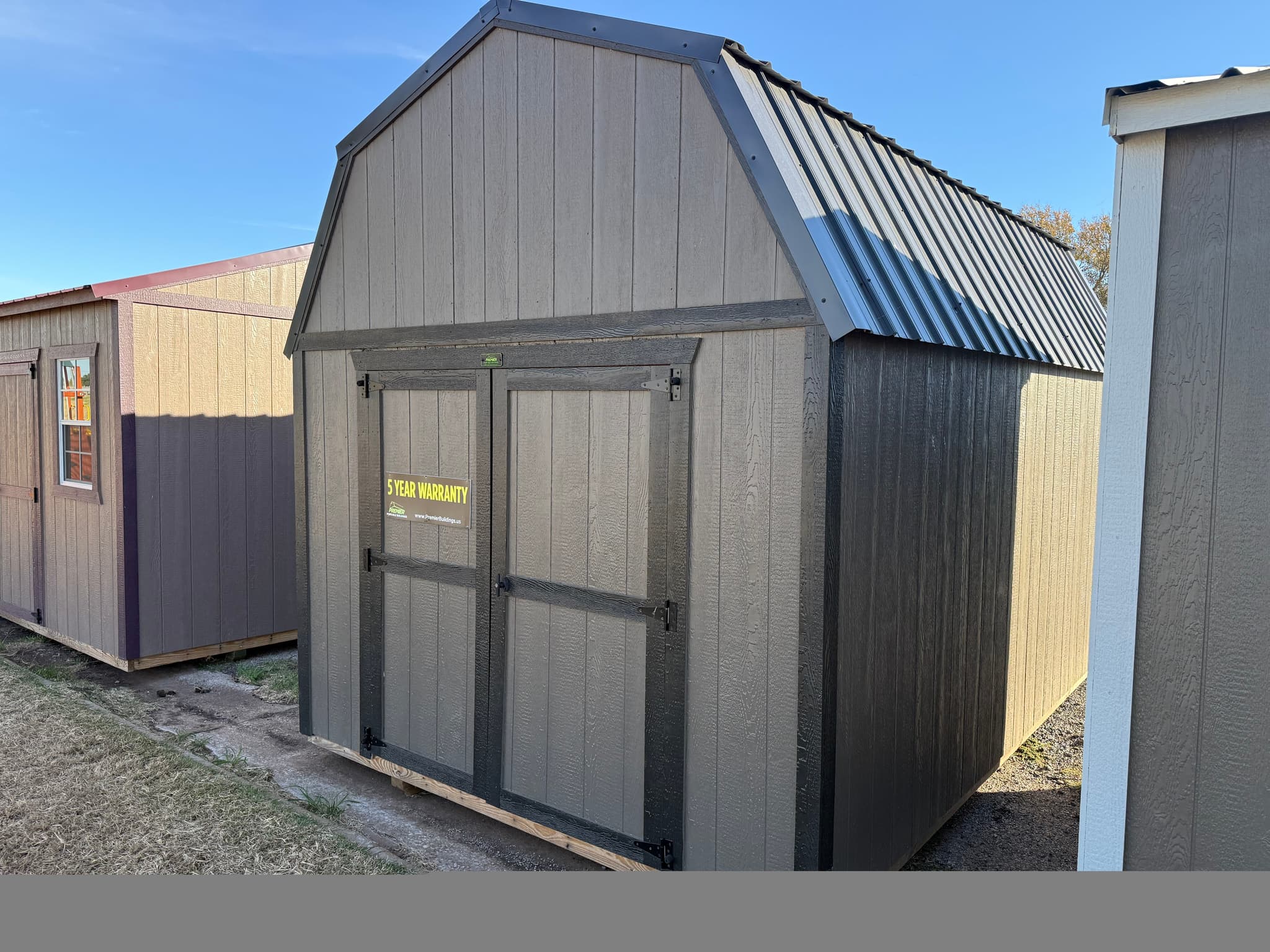 10×16 Portable Shed delivered to Wichita Falls area
